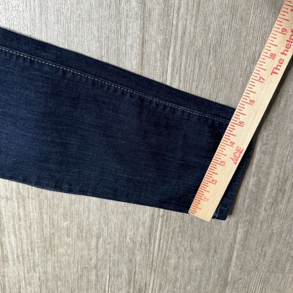 Simply Vera Wang Skinny Jeans 6 S Mid Rise Stretch Denim Dark Wash Indigo - Picture 7 of 11